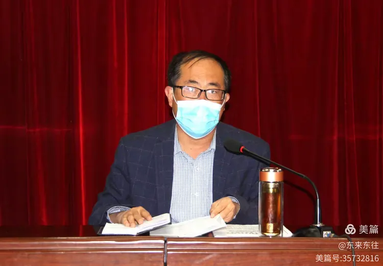 共克疫情影响 初三开学动员 脱贫攻坚推进